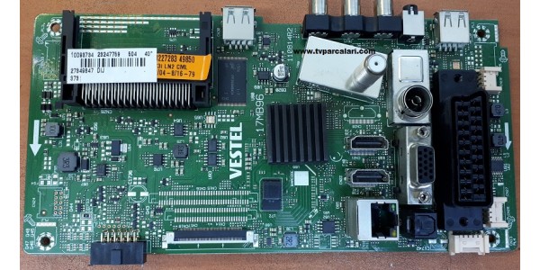 17MB96, 23247759, 23227283, VES400UNVS-2D-N02, VESTEL SMART 40FA7100 LED TV, Main board